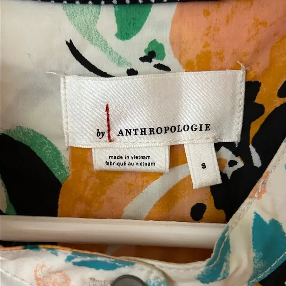 Anthropologie Long Sleeve Floral Blouse - Picture 2 of 4